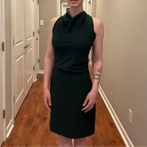 Elegant Reiss Emerald Green Dress